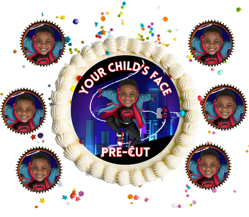 Personalised edible image cake toppers